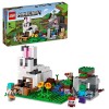 LEGO 21181 Minecraft Le Ranch Lapin, Set de Construction, Jouet Enfants dès 8 Ans avec Figurines Dresseur, Zombie, Animaux