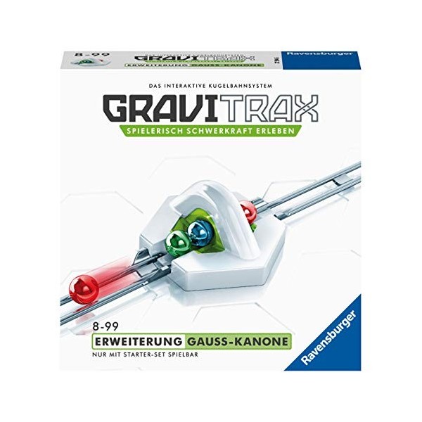 Circuit GraviTrax 27594 de RavensburgerJouets de Construction avec Canon de Gauss - Jeu en langue allemande