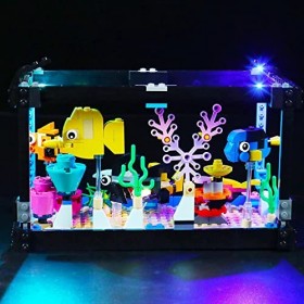 Kit de lumière pour Lego 31122 Creator Aquarium Modèle de Blocs de Construction Pas de modèle Lego , kit déclairage BrickBl