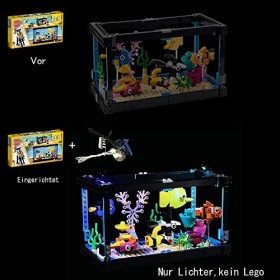 Kit de lumière pour Lego 31122 Creator Aquarium Modèle de Blocs de Construction Pas de modèle Lego , kit déclairage BrickBl