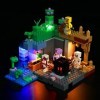 LocoLee Kit déclairage à LED pour Lego 21189 Minecraft Le Donjon du Squelette Modèles Non Inclus , Lumière Compatible with 