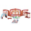 Bluey - School Playset, Collège de la Série de Dessin Animé Enfant, 2 Figurines Chloé, playset Transformable de 9 Pièces Acce