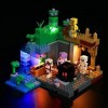 Jeu de lumières LED pour Lego 21189 Minecraft The Skeleton Fleece Toy Set modèle Lego Non Inclus, éclairage Uniquement , Déc