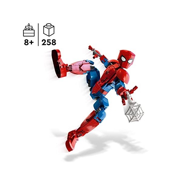 LEGO 76226 Marvel La Figurine de Spider-Man, Jeu de Construction, Minifigurine Miles Morales, Cadeau Super-Héros, pour Enfant