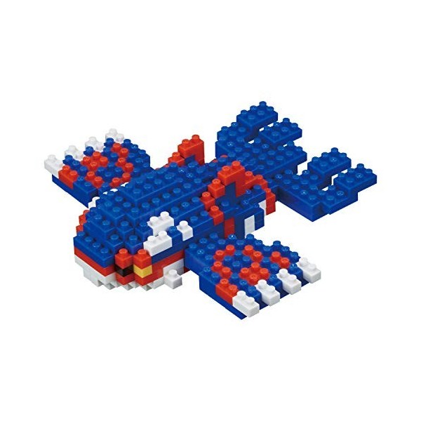 nanoblock - Kyogre [Pokémon], kit de construction série Pokémon, 260 pièces