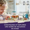 LEGO 41760 Friends Les Vacances en Igloo, Jeux avec Tente de Camping, 2 Chiens de Traîneau, Mini-Poupées et Accessoires, Joue