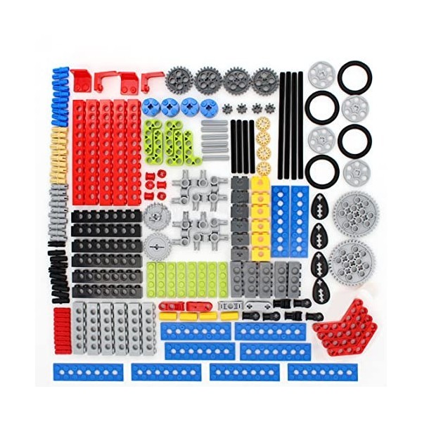 TIOL Kit de pièces de rechange techniques, pièces techniques, roues dentées techniques, briques de construction de serrage, p