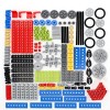 TIOL Kit de pièces de rechange techniques, pièces techniques, roues dentées techniques, briques de construction de serrage, p