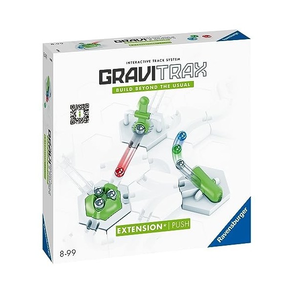 Ravensburger - GraviTrax - Extension Push - Marteau, TipTube, Volcan - Circuit de billes - Jeu de construction créatif - Parc