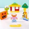 Czemo Briques de Construction Compatibles avec Lego 1000 Pièces Building Bricks Block Classic Couleur Compatible avec Toutes 