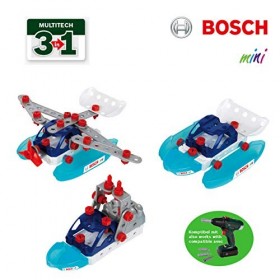 Theo Klein 8794 Bosch 3 en 1 Set de Construction "Watercraft Team" pour Construire Différents Engins Nautiques Jouet pour Enf