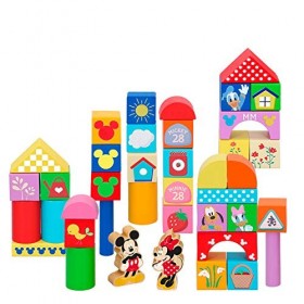 Woomax Kit de Construction pour bébé 40 pièces pour empiler Equilibio et ordonner – Jeu de Construction pour Enfants Jouets p