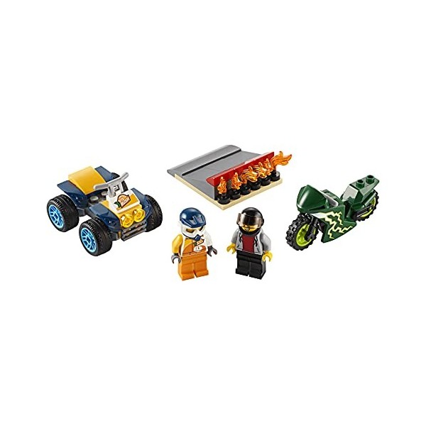 LEGO® City - Léquipe de Courses de Rallye, Jouet de Construction En