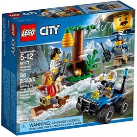 Lego Sa FR 60171 City - Jeu de construction - Lévasion des bandits en montagne