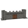 JoyMate WW2 Medieval Militaire Scène Maison Bloc de Construction Modulaire Modèle Abandonné Compatible avec Lego COBI, 503 Pi