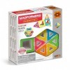 Magformers XL Neon 14-Piece Magnetic Construction Set Kit, 706005, Multicolore