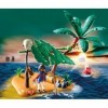 Playmobil - 5138 - Jeu de construction - Ile déserte et naufragé