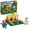 LEGO 21171 Minecraft L’écurie Jouet Ferme avec Figurine Cavalier Squelette, Jouet Filles et Garçons