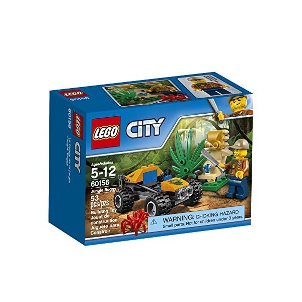 Lego City Le Buggy de la Jungle 60156 53 Pièces 