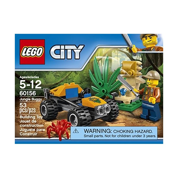 Lego City Le Buggy de la Jungle 60156 53 Pièces 