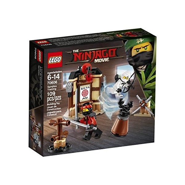 Lego Ninjago Movie Lentraînement au Spinjitzu 70606 109 pièces 