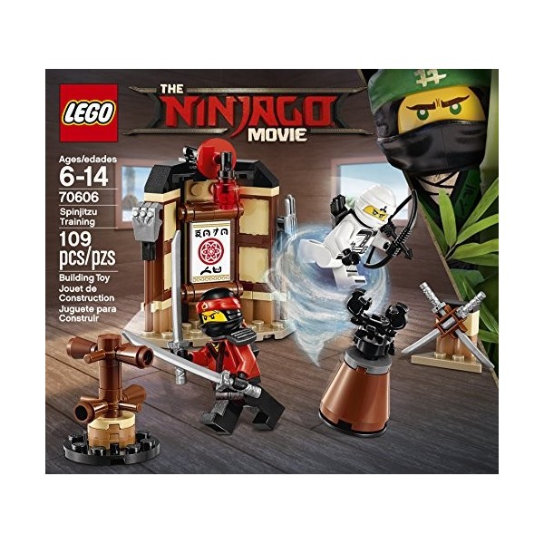 Lego Ninjago Movie Lentraînement au Spinjitzu 70606 109 pièces 