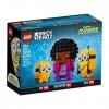 LEGO 40421 Minions Brickheadz Belle Bottom, Kevin und Bob