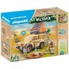 PLAYMOBIL 71293 Explorateurs avec véhicule tout terrain, découverte des animaux de la savane, univers Wiltopia avec plus de 8