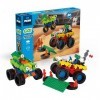 PLUS PLUS GO! Monster Trucks - 600 Pcs - PP7014 Basic