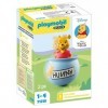 PLAYMOBIL 1.2.3 71318 Winnie lourson et culbuto Pot de Miel - PLAYMOBIL 1.2.3 - Disney - pour Les Tout-Petits 18-36 Mois - M