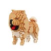 Larcele 957 Pièces Micro Animal Blocs de Construction Kit, Bricolage Mini Blocs de Briques Jouet Set KLJM-05 Doberman 