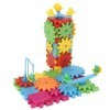 81Pcs Puzzle Set Jeux de Construction Montessori Jouet Educatif Précoce Loisirs Creatifs pour Enfants Filles Garçons 3-6 Ans 