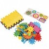 81Pcs Puzzle Set Jeux de Construction Montessori Jouet Educatif Précoce Loisirs Creatifs pour Enfants Filles Garçons 3-6 Ans 