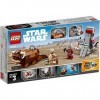 LEGO Star Wars, Le combat des Microfighters : T-16 Skyhopper™ contre Bantha™, Set de jeu, Collection du film Un nouvel espoir