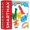 SMARTMAX - Mes Premiers Dinosaures - My First Dinosaurs - Assemblez Tous Les Dinosaures - Jeu de Construction Magnétique - 6 