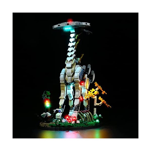 Lumière LED pour Lego Horizon Forbidden West 76989 : Long Neck ninclut Pas lensemble Lego , kit déclairage DIY Compatible