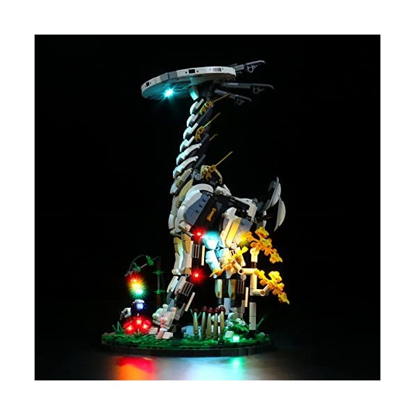 Lumière LED pour Lego Horizon Forbidden West 76989 : Long Neck ninclut Pas lensemble Lego , kit déclairage DIY Compatible