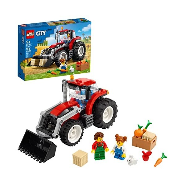 LEGO City Tractor 60287 Building Kit. Cool Toy for Kids, New 2021 148 Pieces 