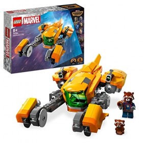 LEGO 76254 Marvel Le Vaisseau de Bébé Rocket, Jouet de Construction Vaisseau Spatial des Gardiens de la Galaxie Volume 3 pour