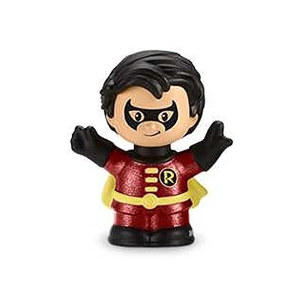 Pièce de rechange pour Fisher-Price Little People DC Superfriends Deluxe Batcave Playset – HHY77 ~ Figurine de rouge-gorge de