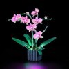 GEAMENT Jeu De Lumières Compatible avec Lego L’Orchidée Orchid - Kit Déclairage LED pour Creator 10311 Jeu Lego Non Inclu