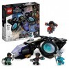 LEGO 76211 Marvel Le Sunbird de Shuri: Jouet de Vaisseau Spatial Black Panther, Wakanda Forever Figurine, Super-Héros Avenger