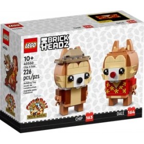 LEGO BrickHeadz 40550 Disney Chip and Dale Set