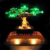 YEABRICKS LED Lumière pour Lego-10281 Creator Expert Bonsai Tree Green Modèle de Blocs de Construction Ensemble Lego Non In