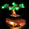 YEABRICKS LED Lumière pour Lego-10281 Creator Expert Bonsai Tree Green Modèle de Blocs de Construction Ensemble Lego Non In