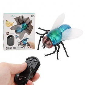 Télécommande Infrarouge Fly Toy Simulation Insect Fly Toy Realistic Animal Toy Kids Trick-Playing Toy Prop for Party Or