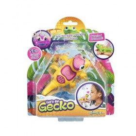 Animagic Lets Go Gecko Jaune - Ton Nouvel Ami Animal qui tAccompagne Partout - A Partir de 5 Ans - Jouet Interactif - Plus 