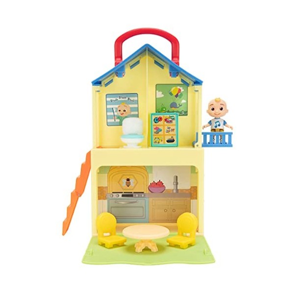 CoComelon JWC0109 Pop N House Set de Jeu pour Enfants à partir de 3 Ans, Multicolore