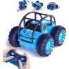 MaxTronic Chargement Direct Voiture télécommandée Tout Terrain Enfant 4WD 360° Rotation avec LED Colorée, 2.4 GHZ Voiture Rad