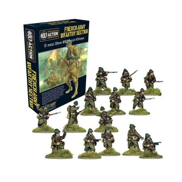 Wargames Delivered, un fusil, un ensemble numérique – Kit de modèles de figurines daction par Warlord Games